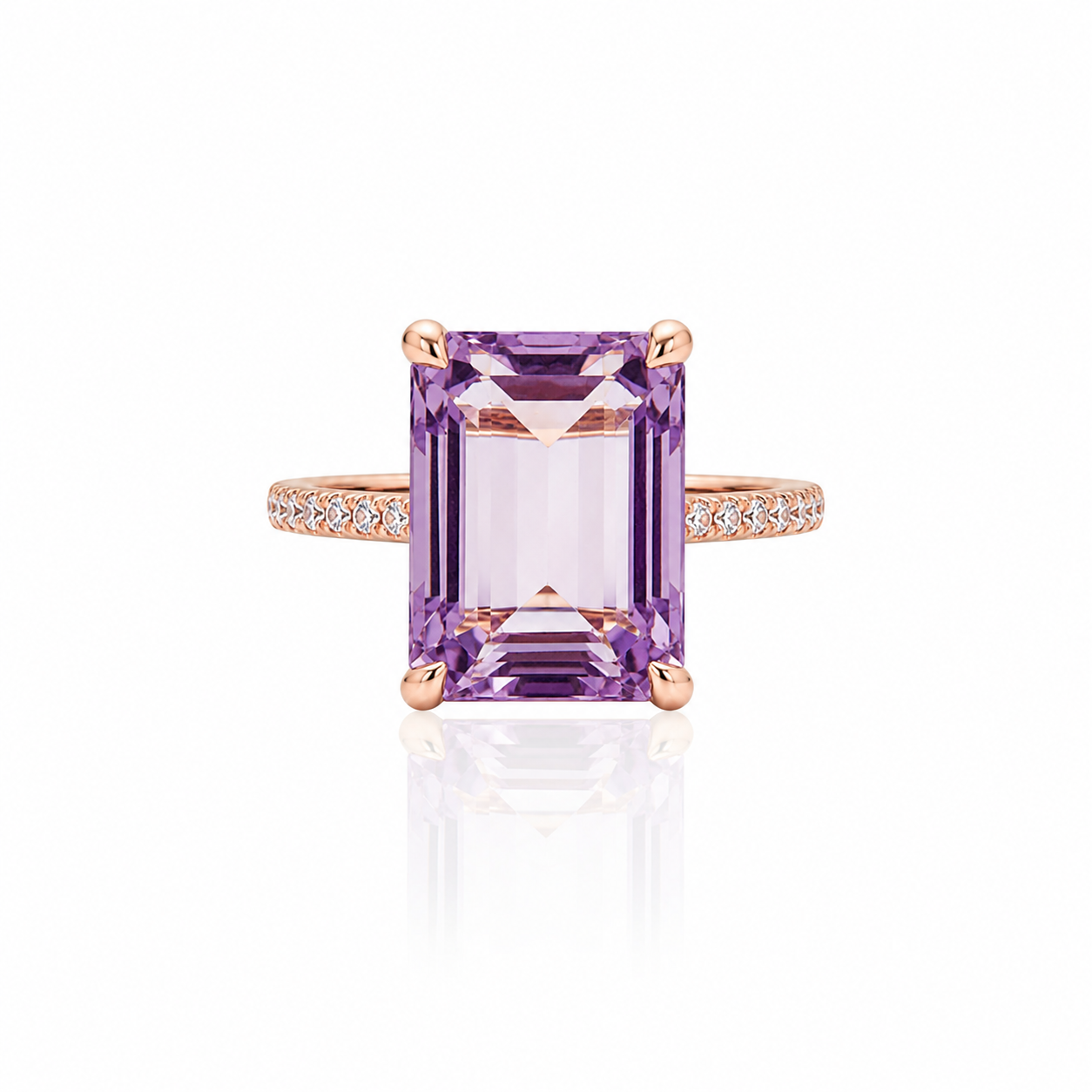 Lavender Amethyst Ring