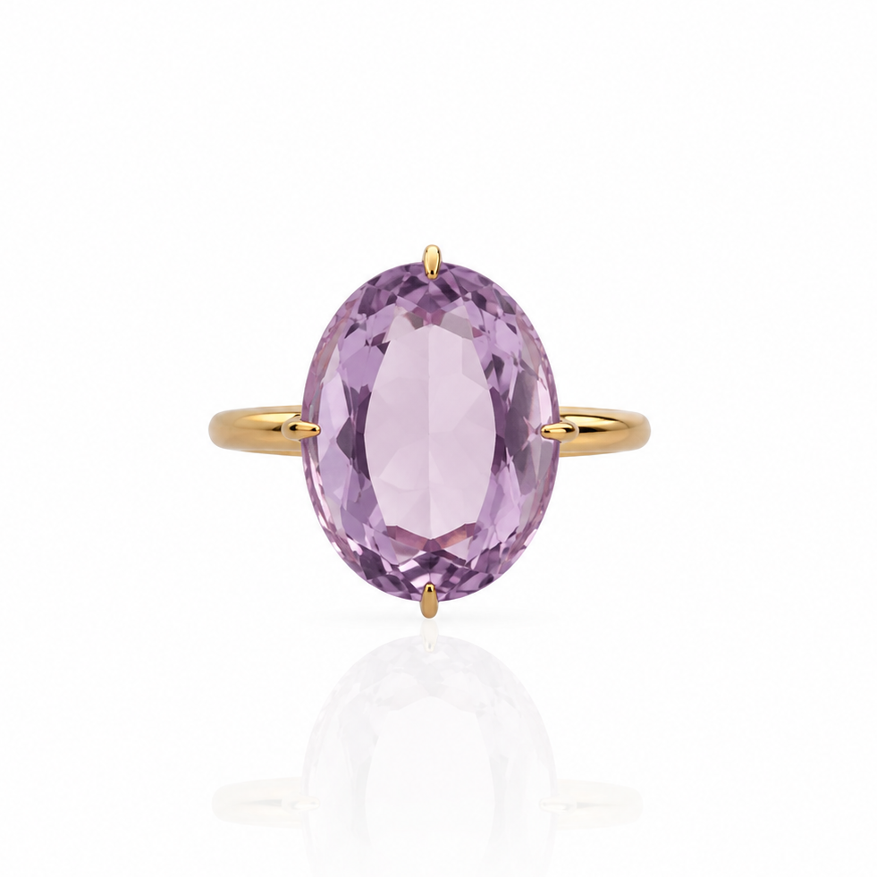 Lavender Amethyst Ring