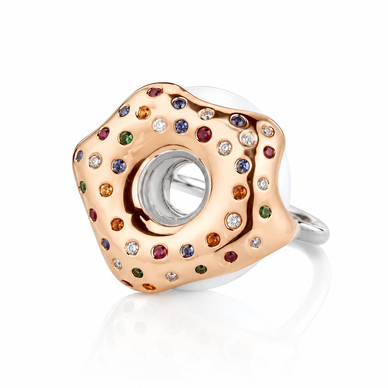 Rose Donut Ring