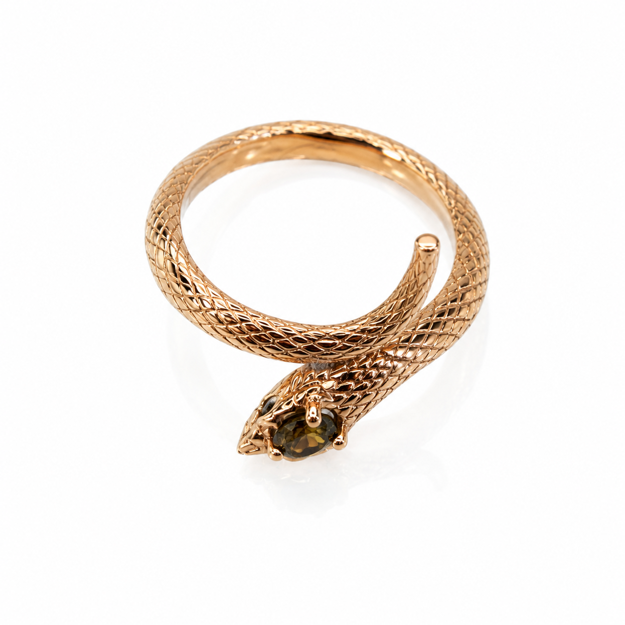 Rose Snake Ring