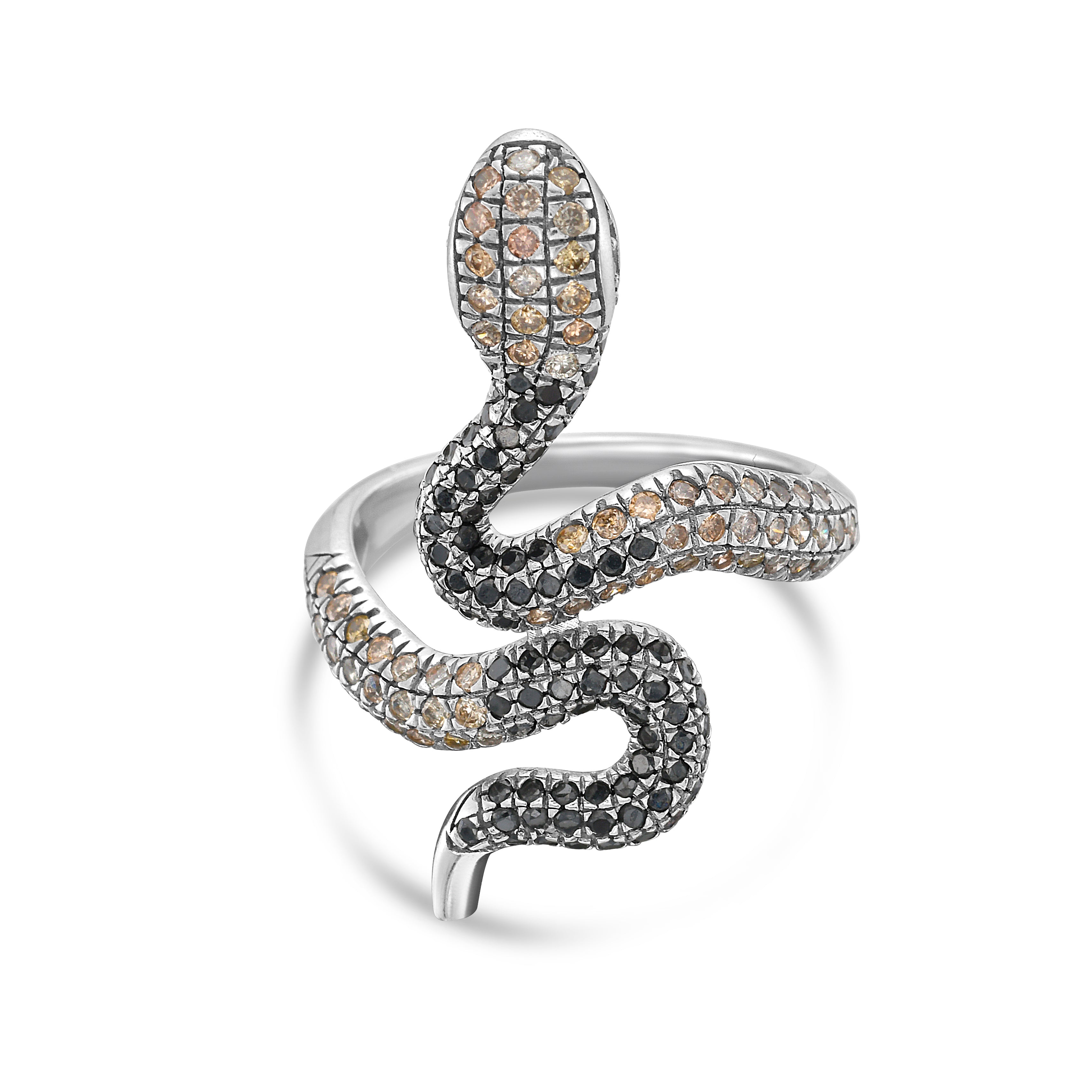 Pavé Serpent Ring