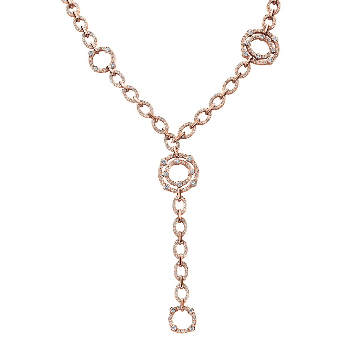 Diamond Carousel Necklace