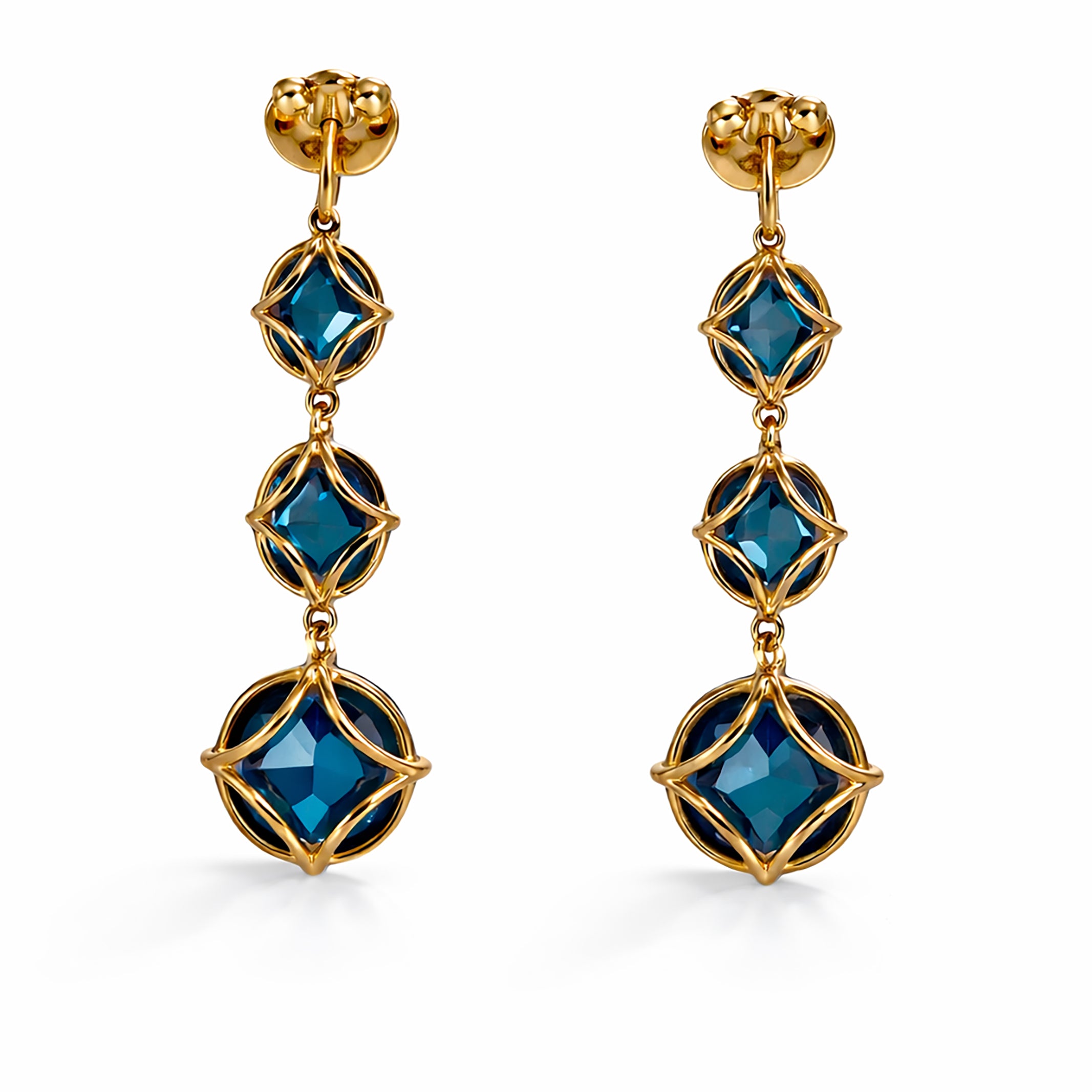 London Cascade Earrings