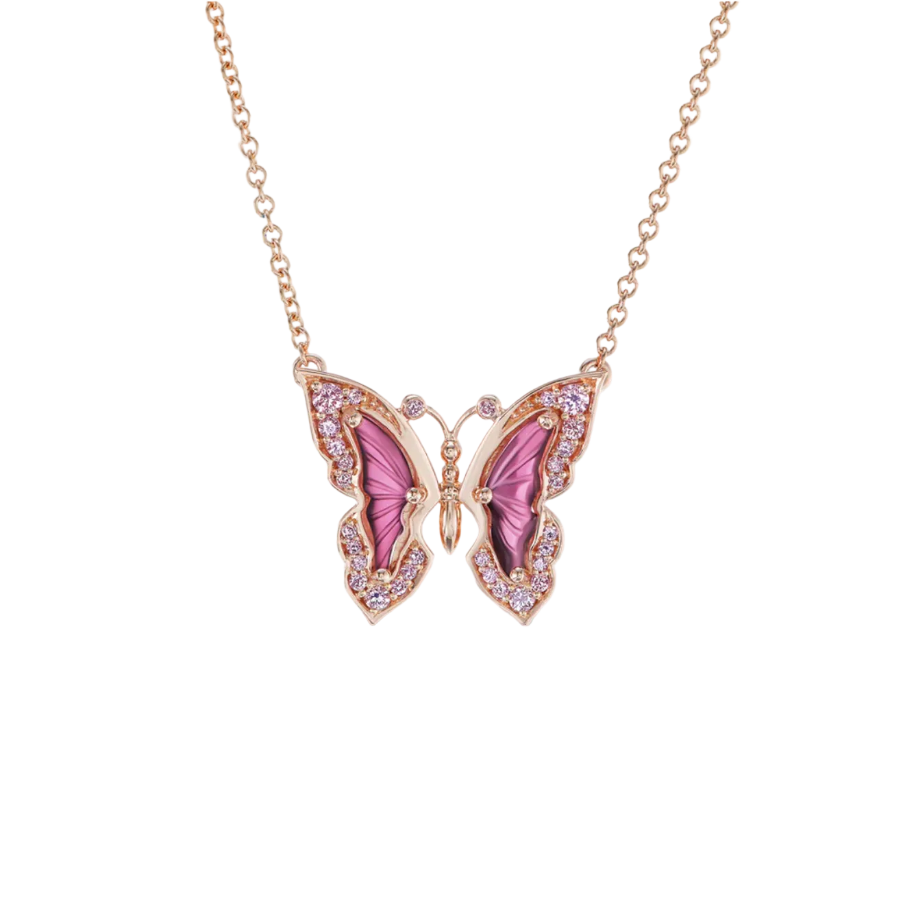 Butterfly Tourmaline Necklace