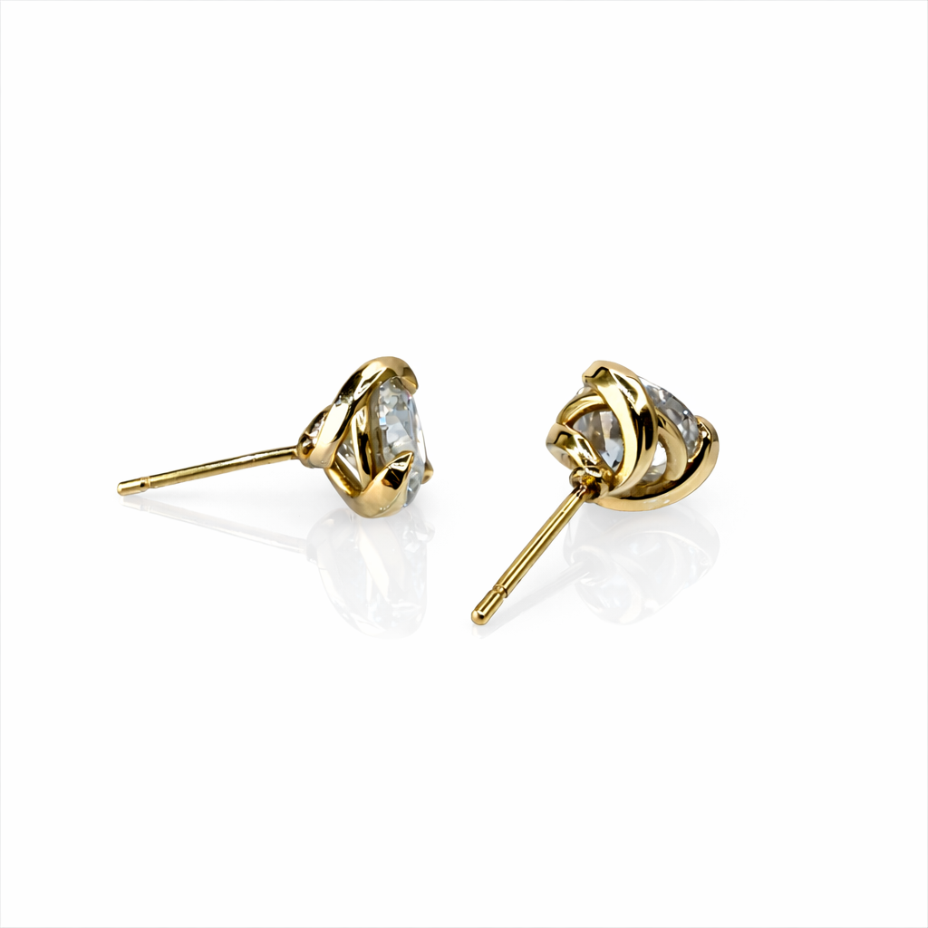 Yellow Leaf Studs