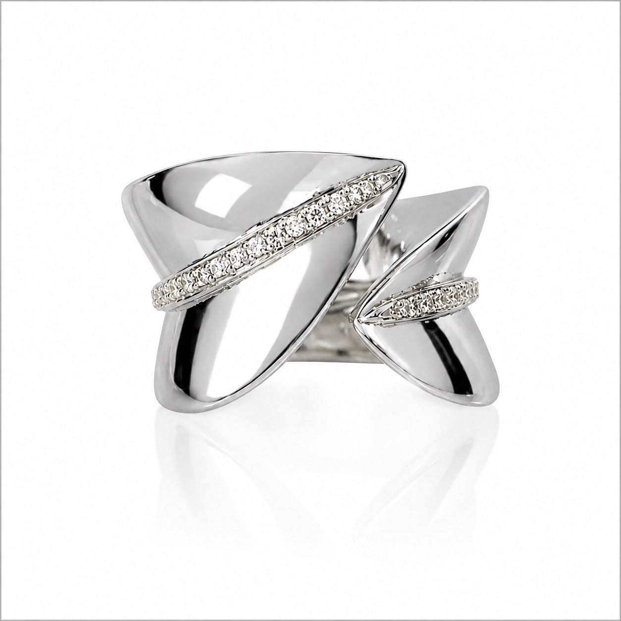 Willow Leaf Wrap Ring