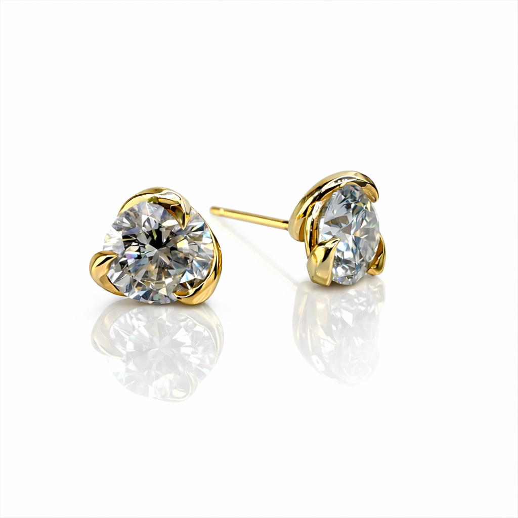 Yellow Leaf Studs