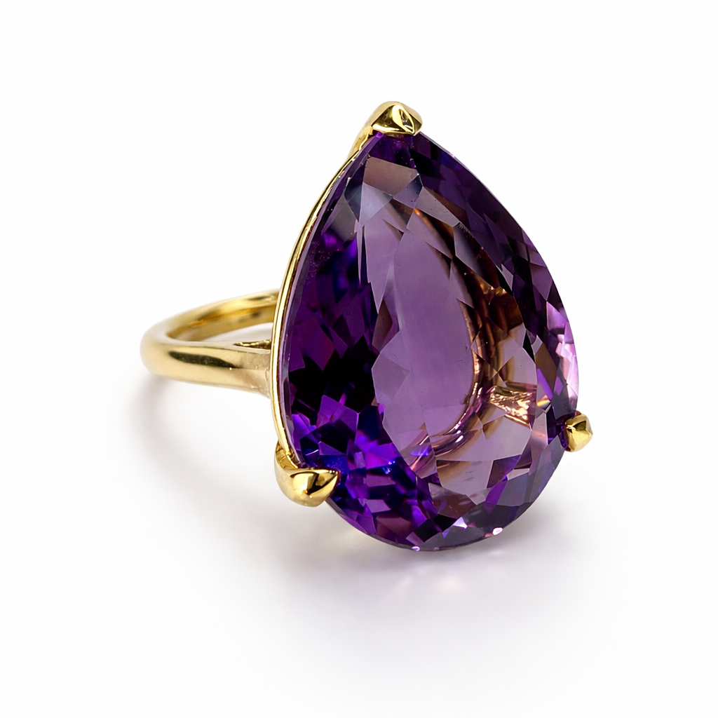 Amethyst Candy Ring