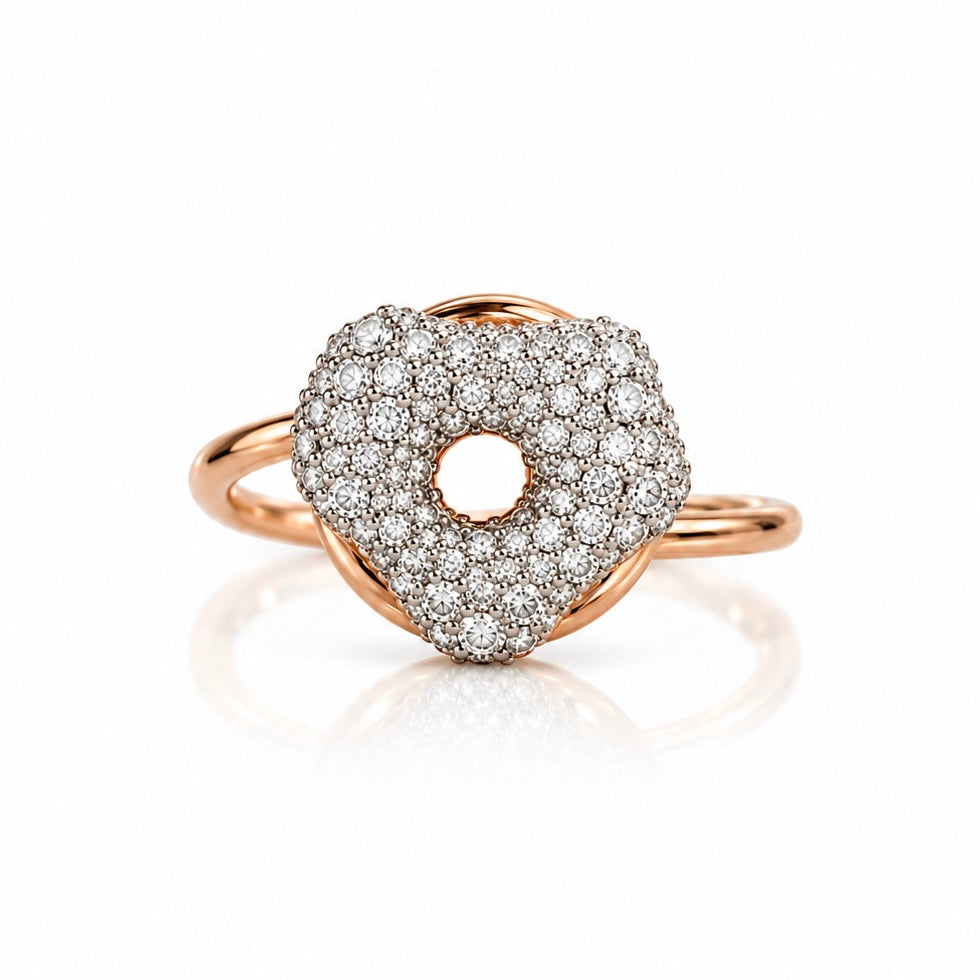 Diamond Donut Ring