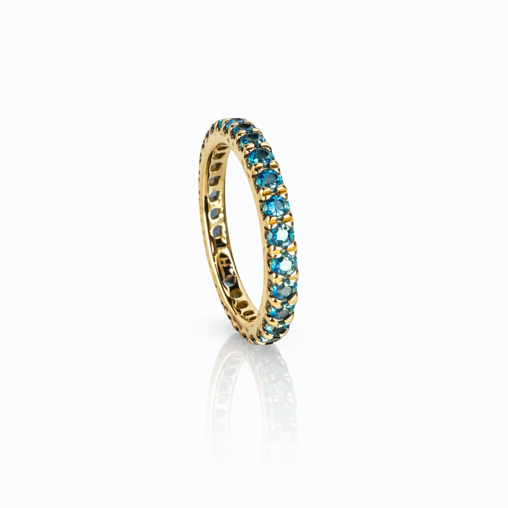 Apatite Eternity Band