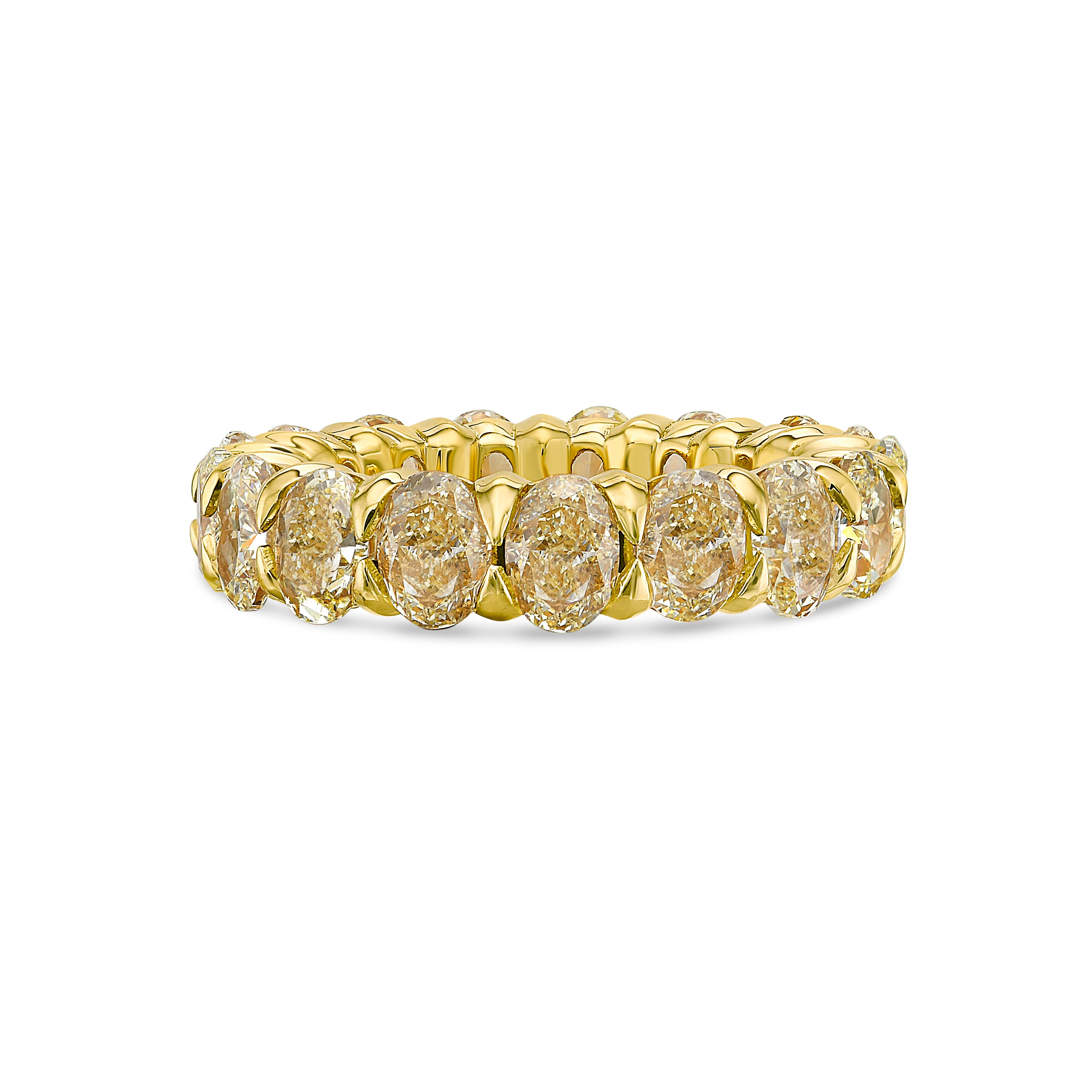 Lemon Drop Eternity Band