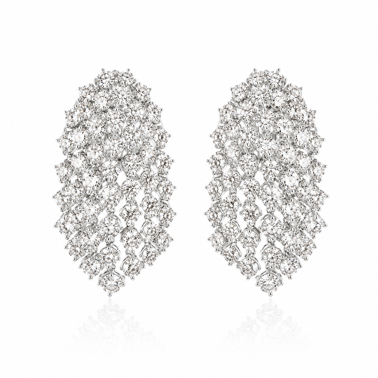 Diamond Waterfall Earrings