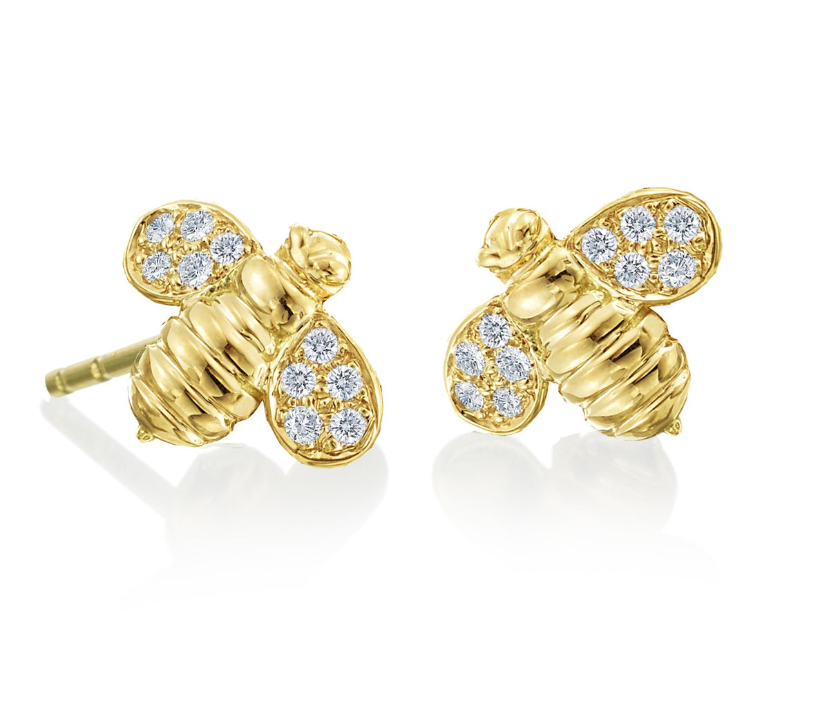 Worker B Stud Earrings