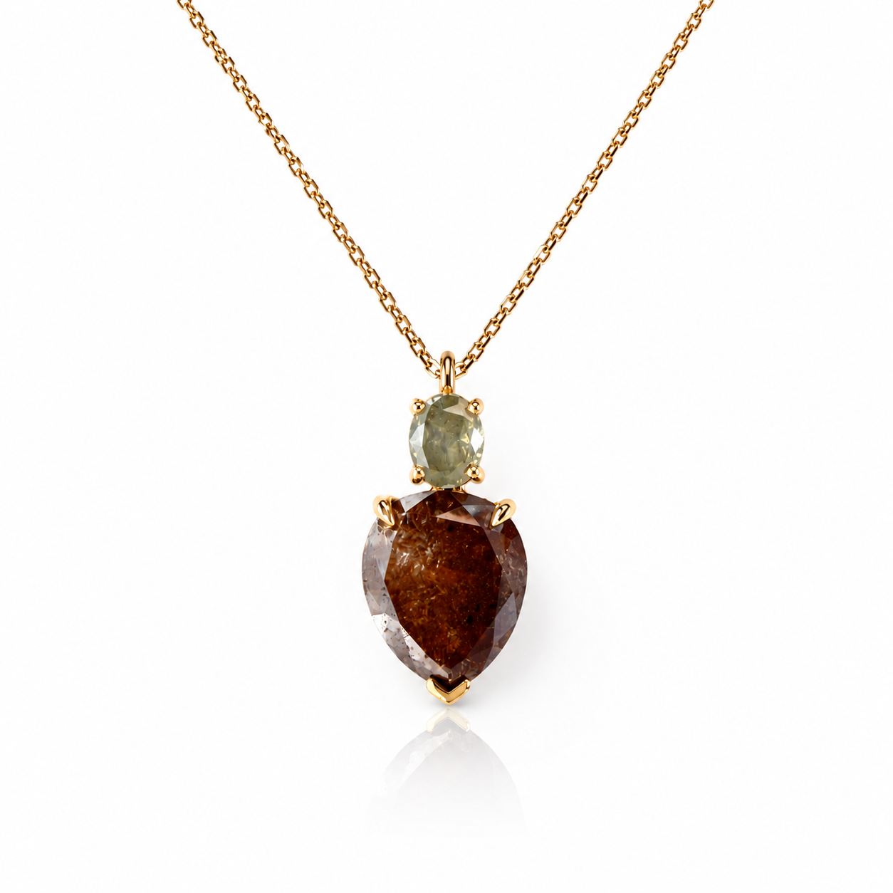 Earth Diamond Necklace