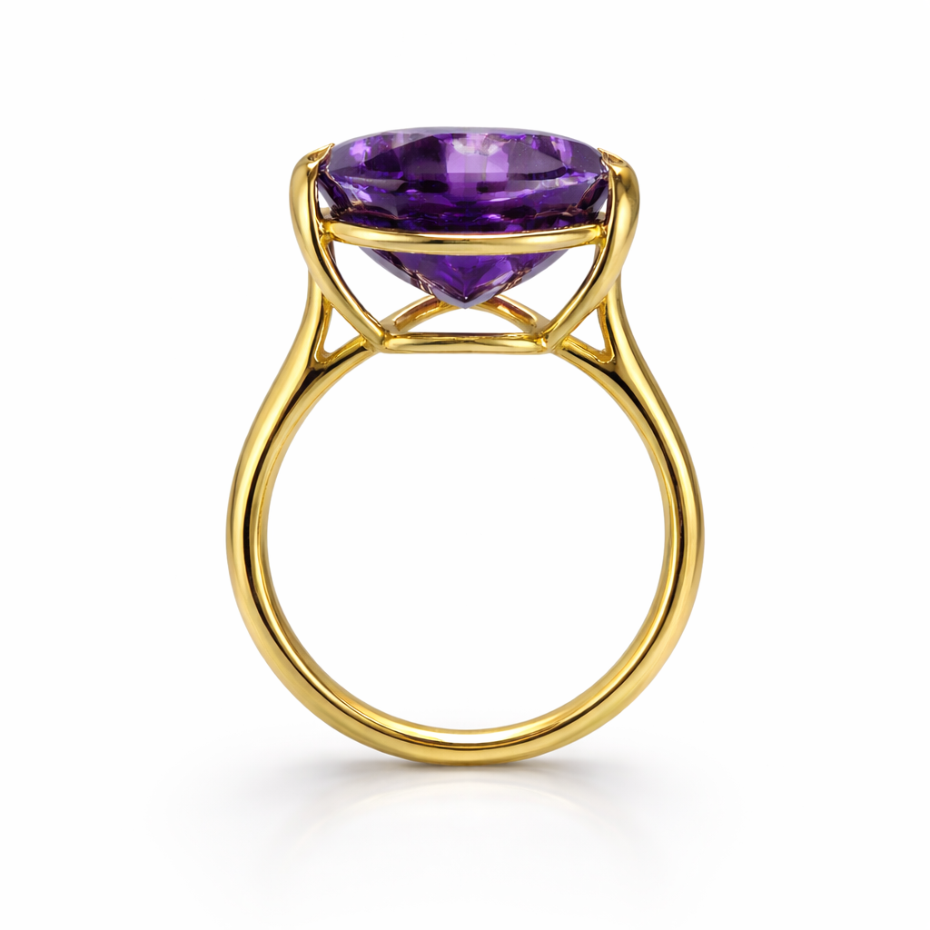 Amethyst Candy Ring