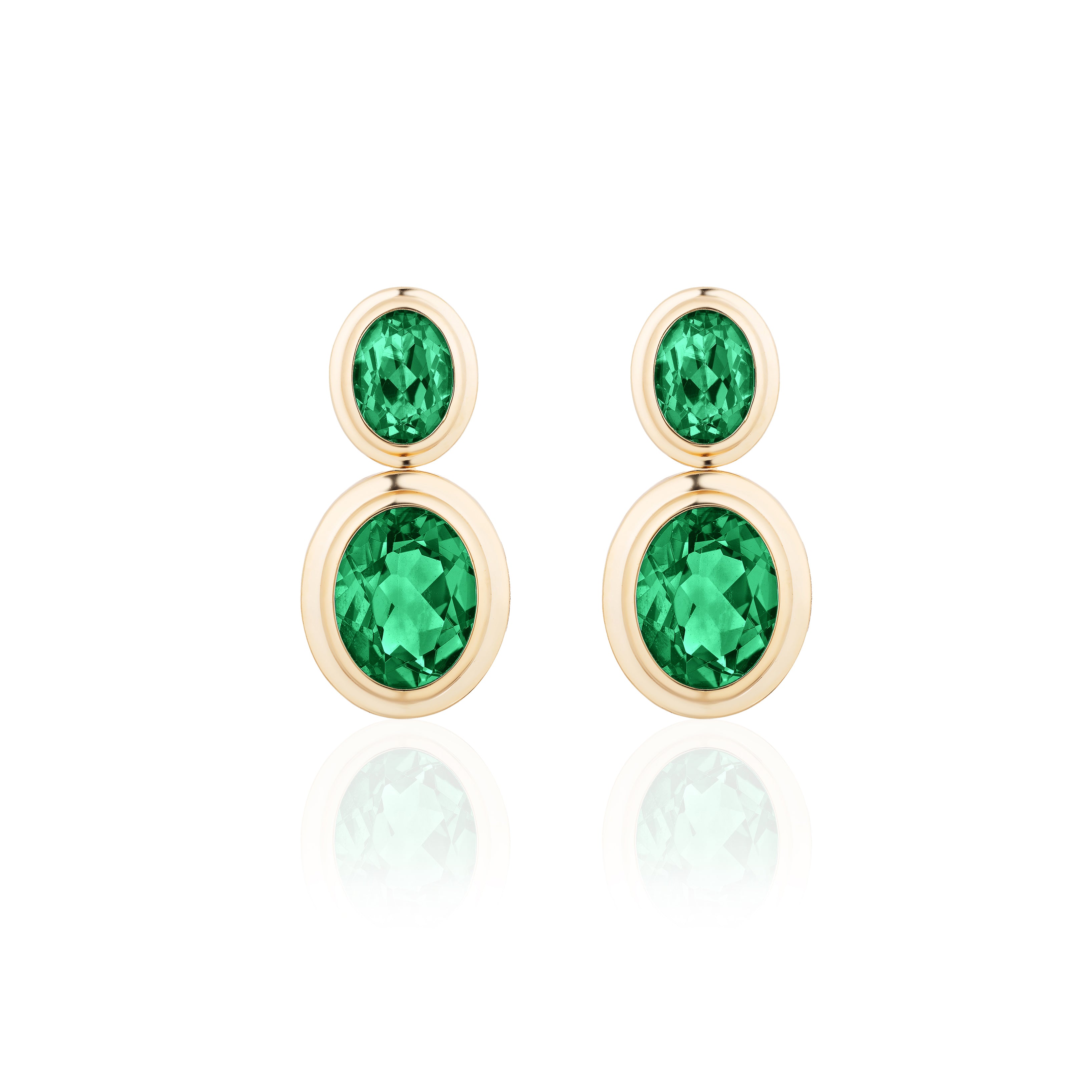 Classic Emerald Earrings