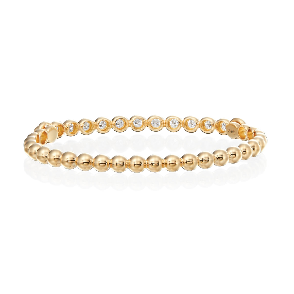 Beaded Nutmeg Bangle