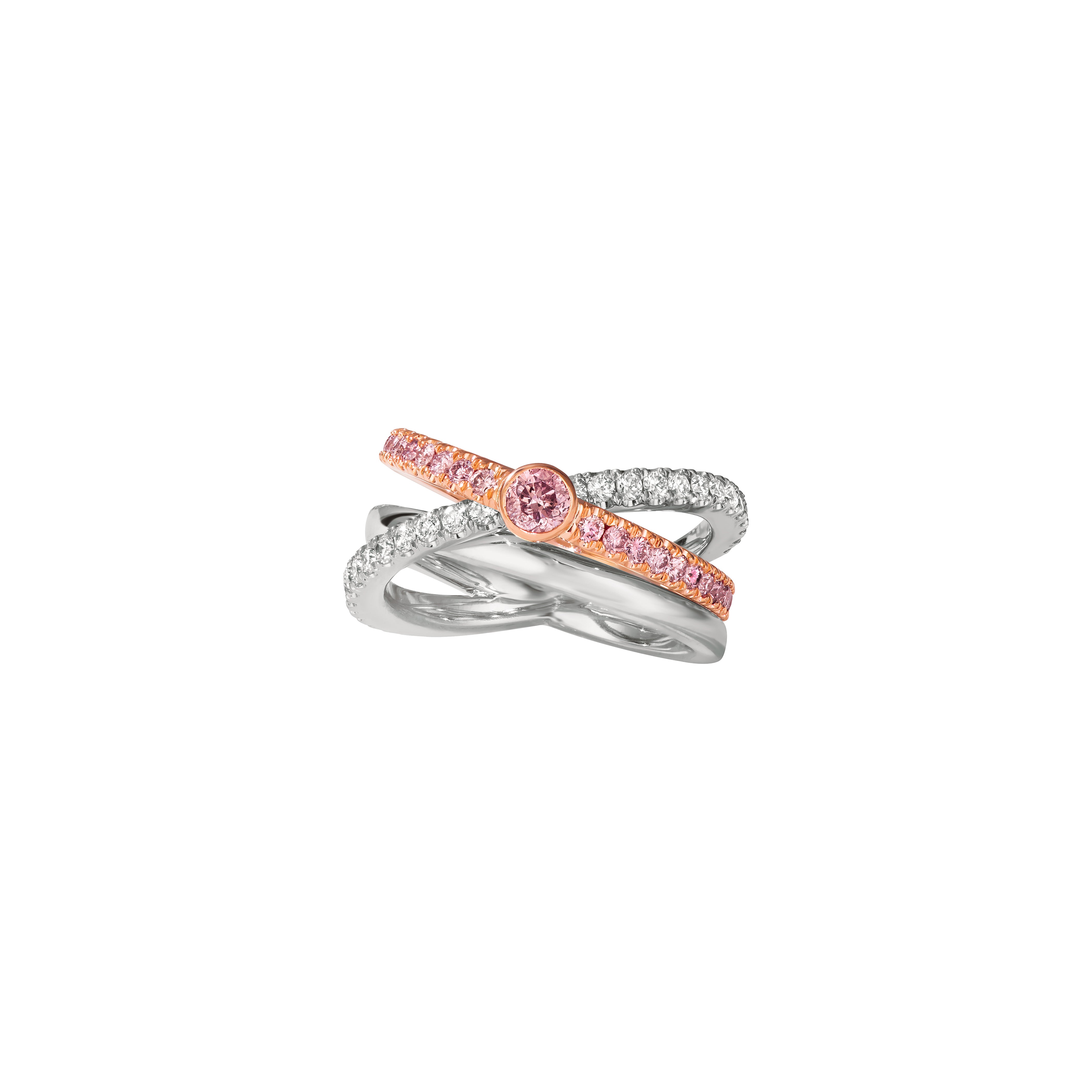 Two Tone Knot Ring