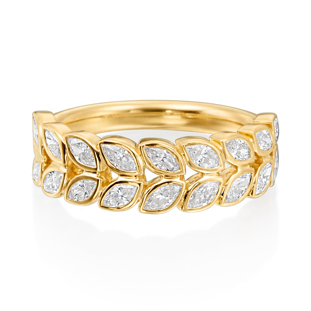 Marquise Diamond Angelique Band