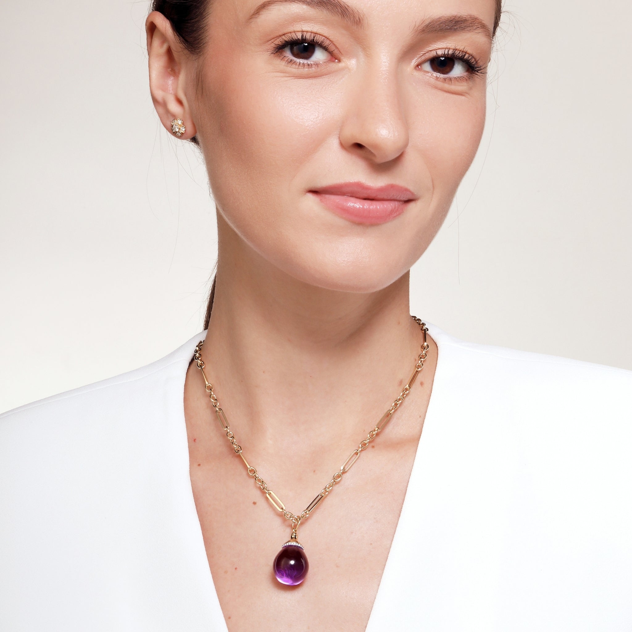 35 Carat Mogul Drop Pendant