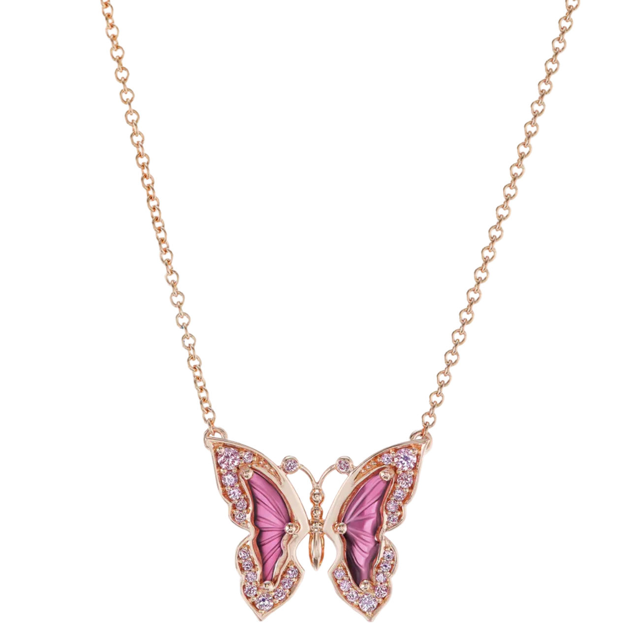 Butterfly Tourmaline Necklace