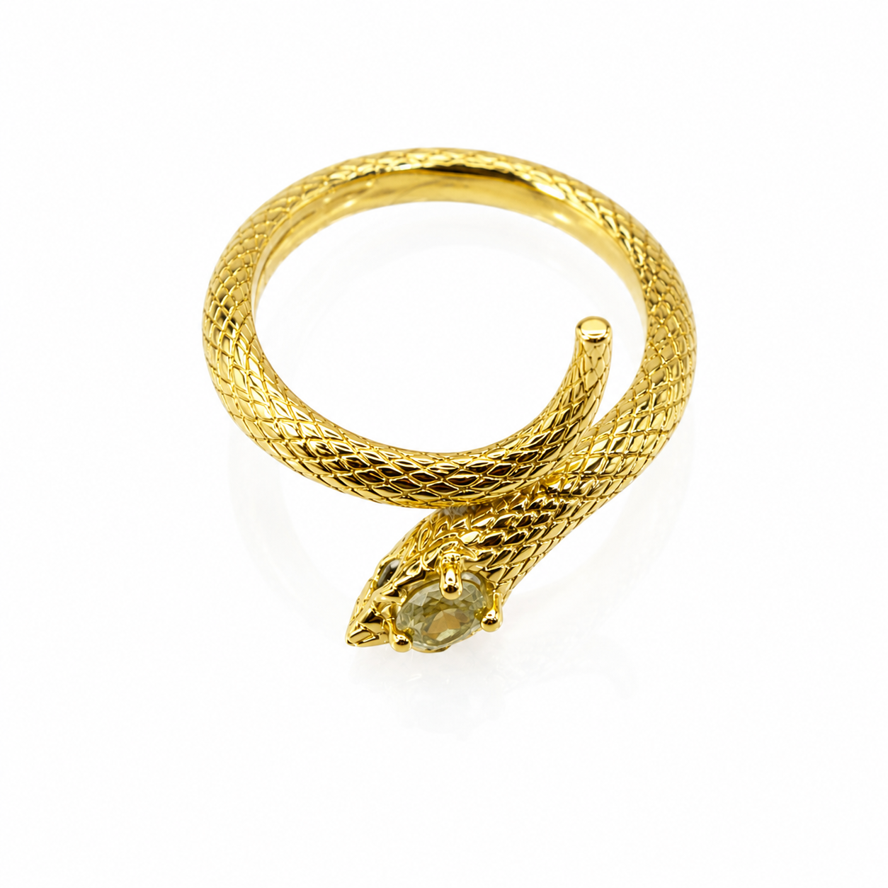 Snake Diamond Ring