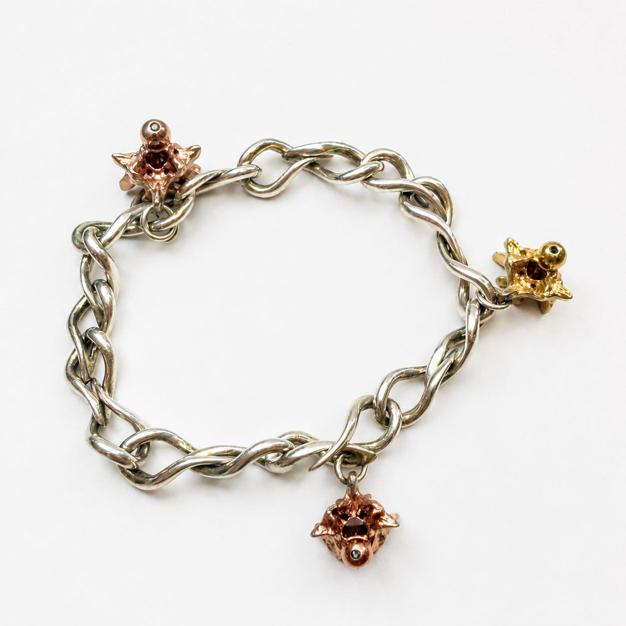 Vertebrae Charm Bracelet
