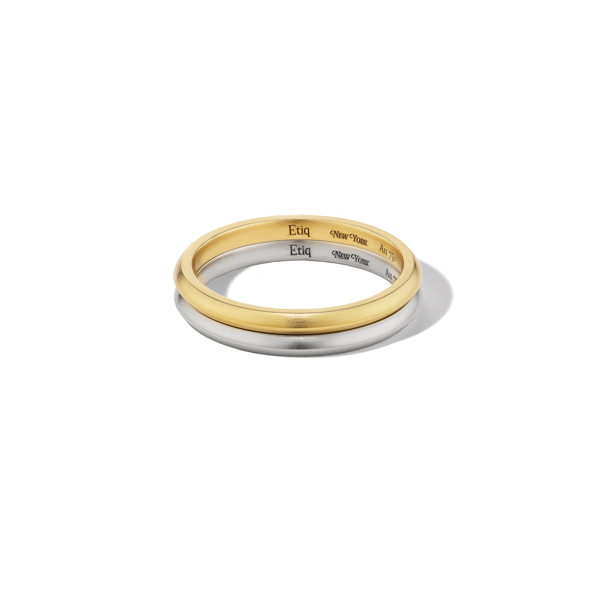 Double Two Tone Knife Edge Bands