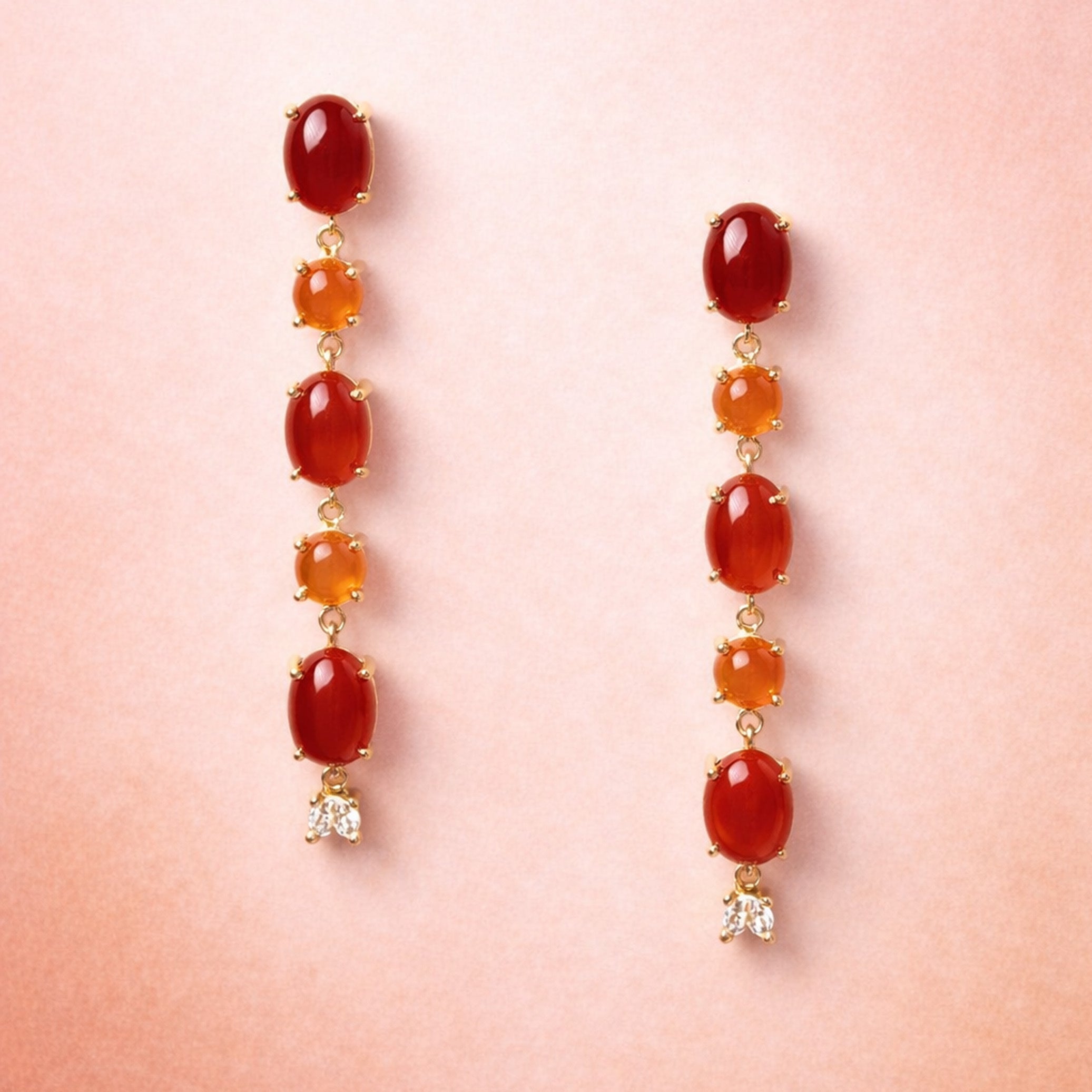 Chalcedony Drop Earrings