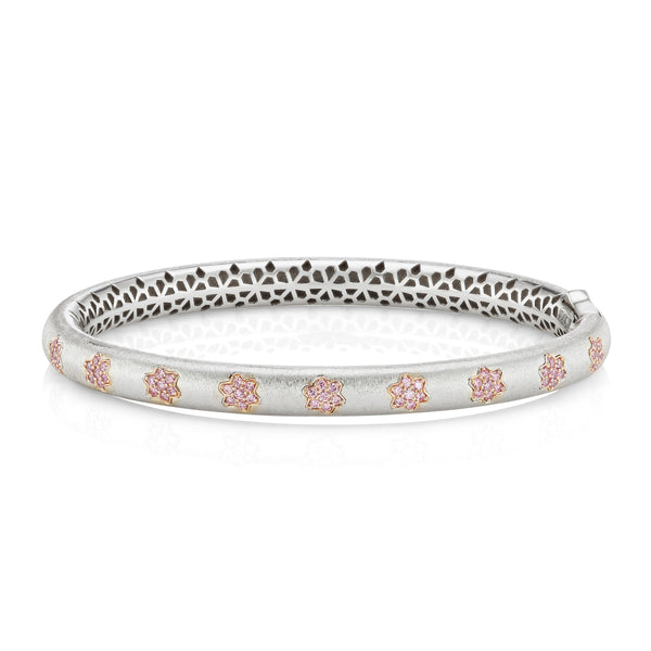 Argyle Pink Diamond Floral Bracelet