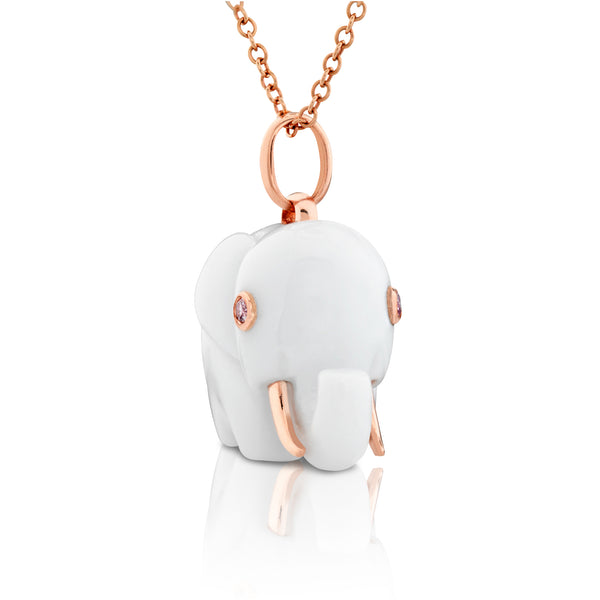 Argyle Elephant Necklace