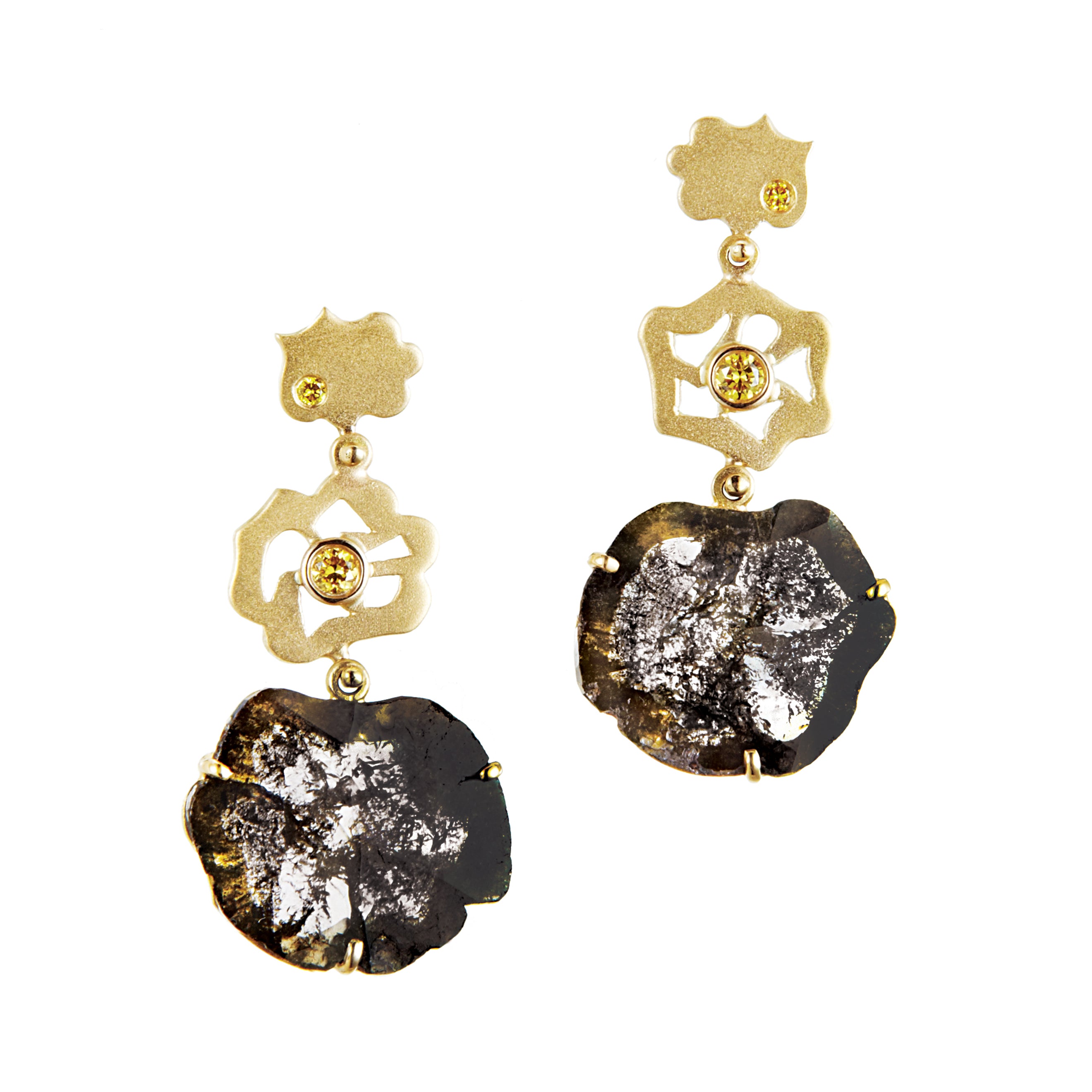 Meteor Rock Earrings