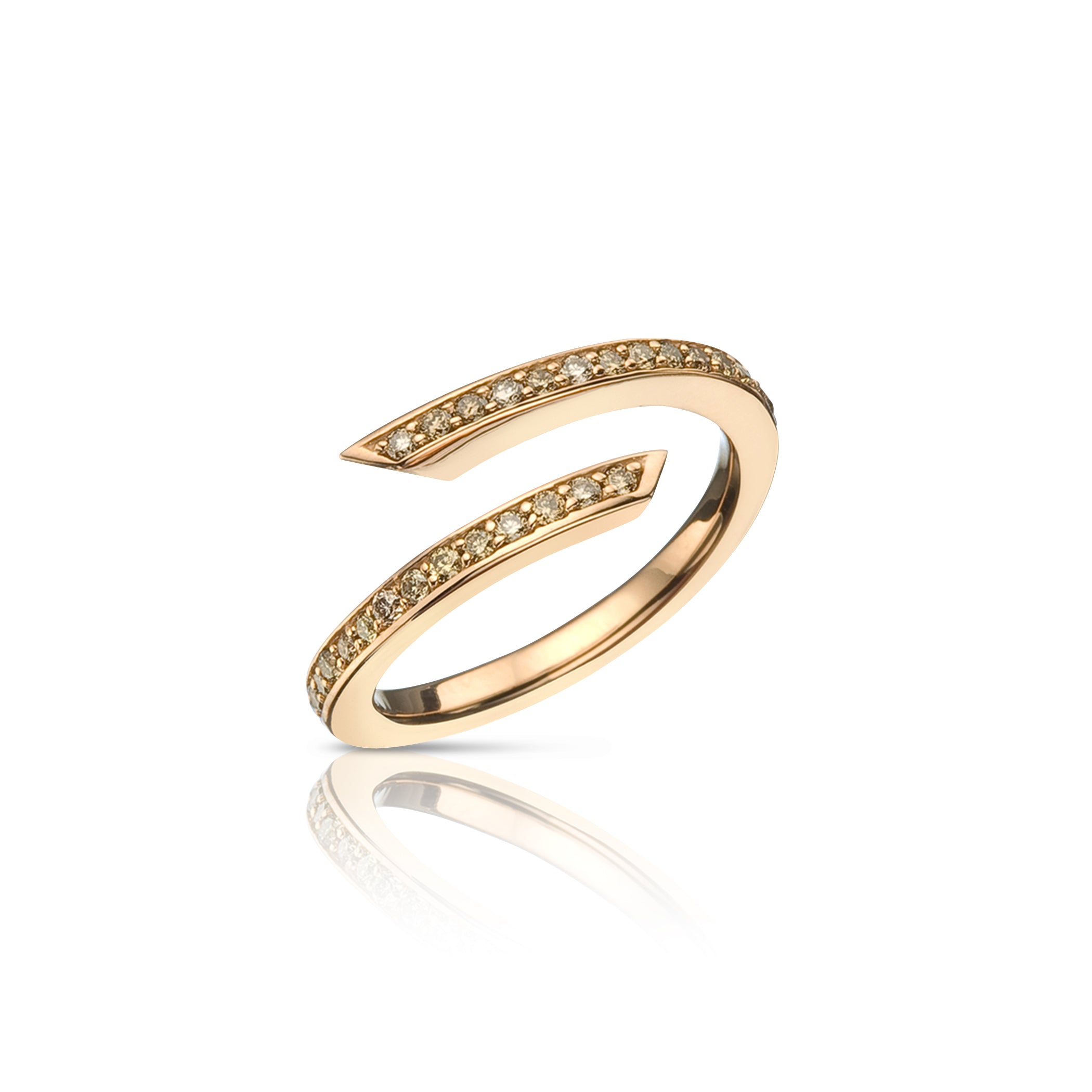 Spiral Wedding Band