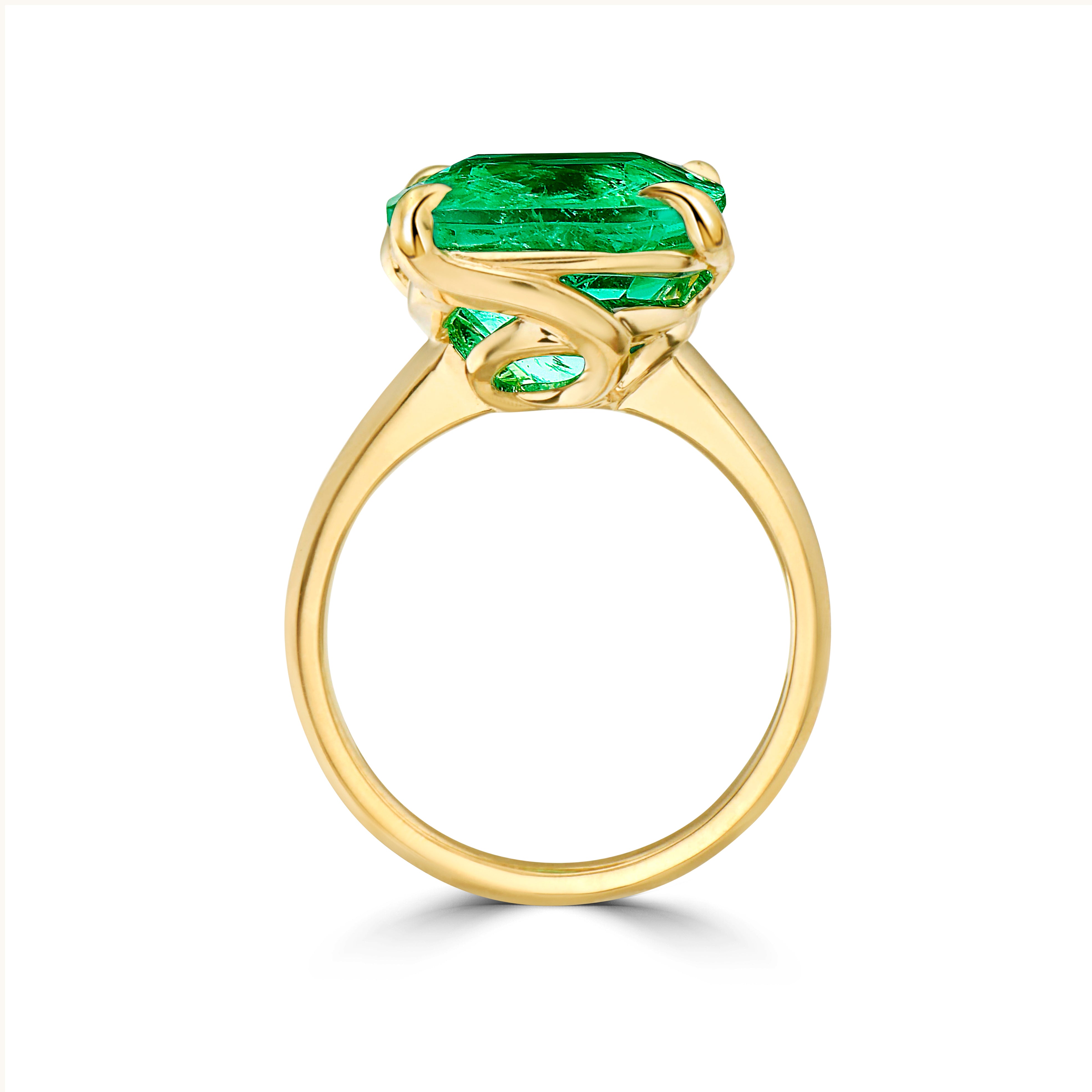 Coca Leaf Ring