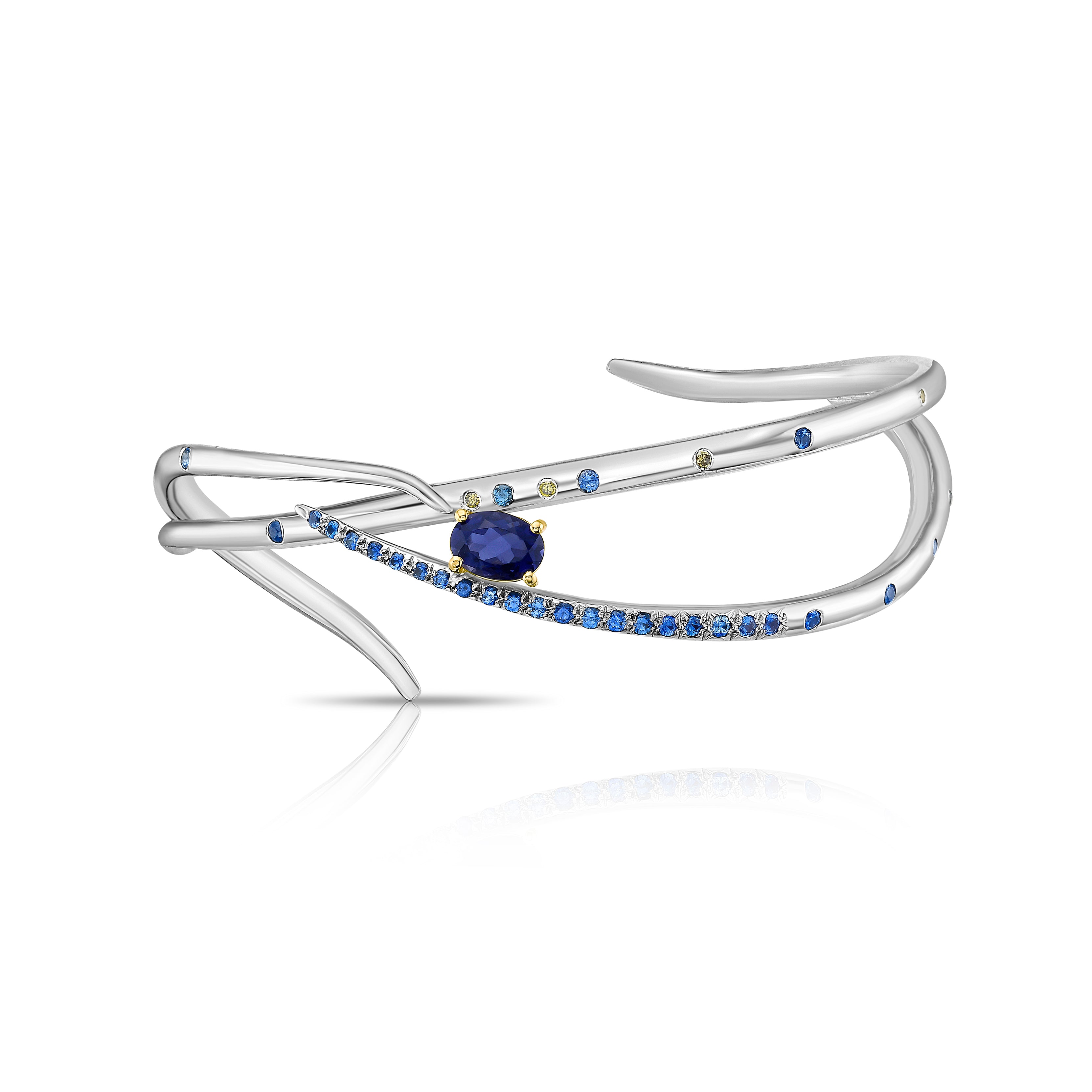 Sapphire Vine Bracelet