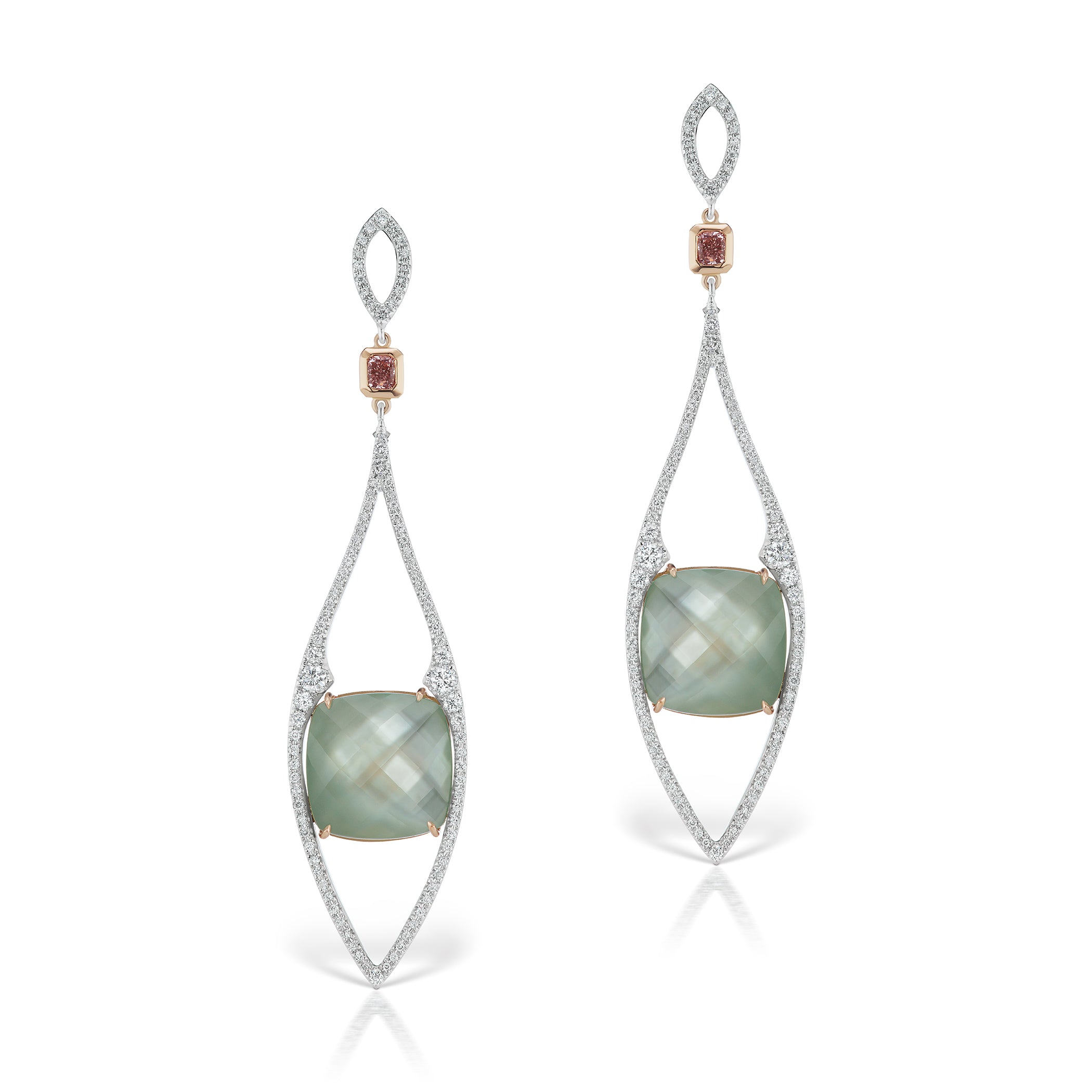 Moss Drop Earrings