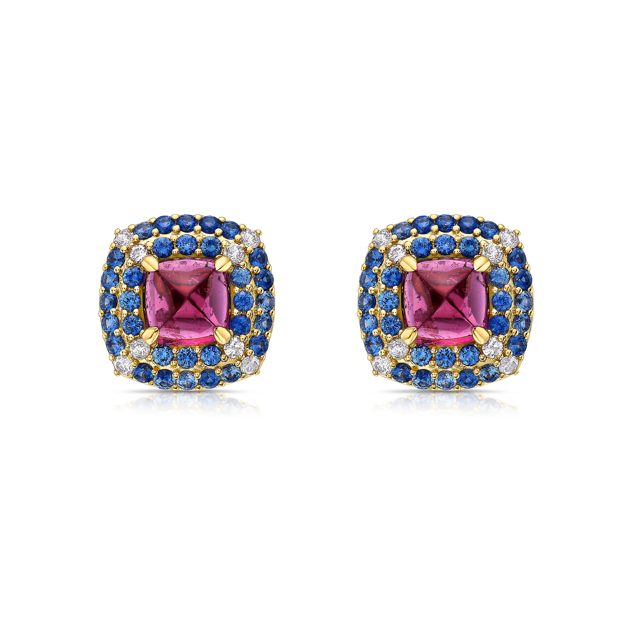 Scarlet Stud Earrings